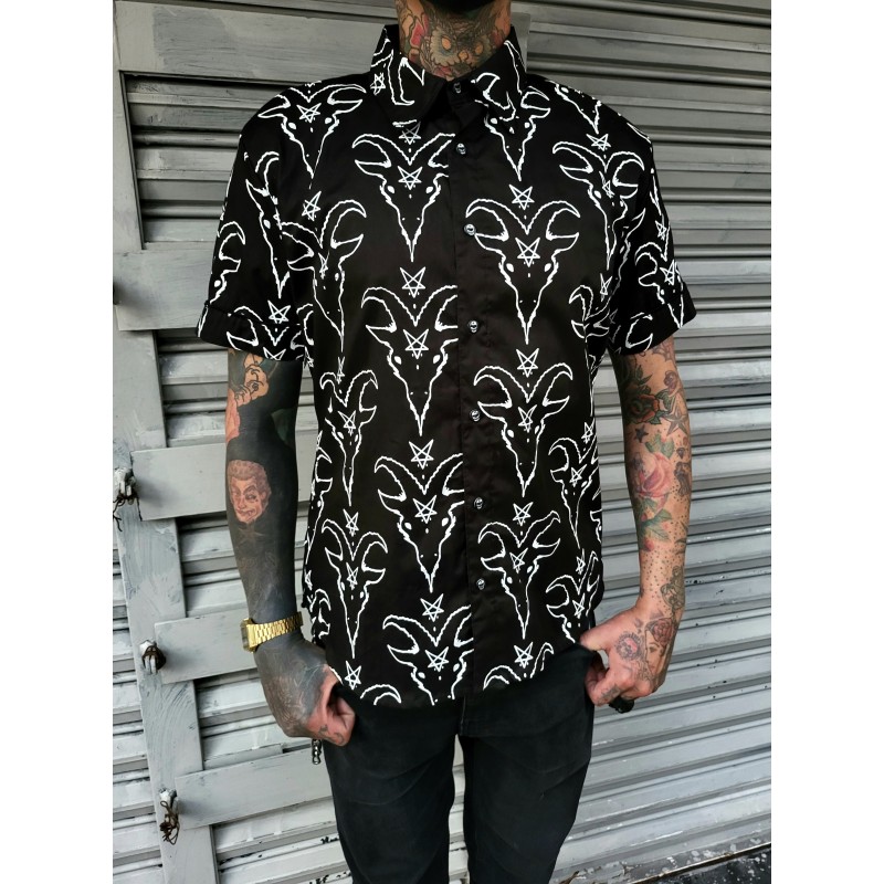 Camisa Hombre Serie Baphomet