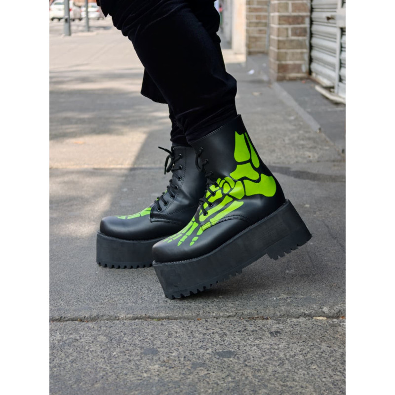 Bota Demon Esqueleto 