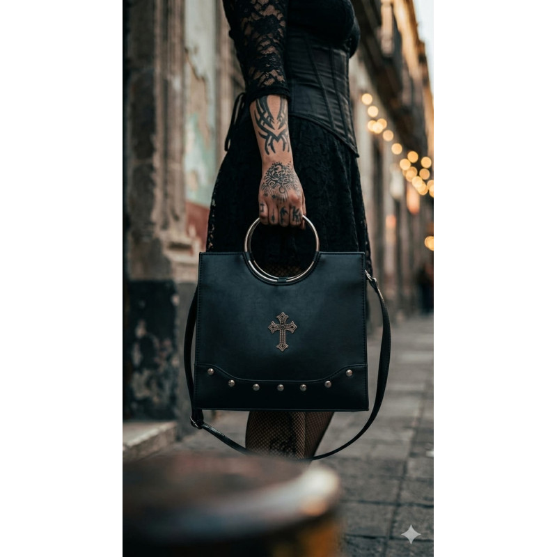 Bolso Argolla Cruz