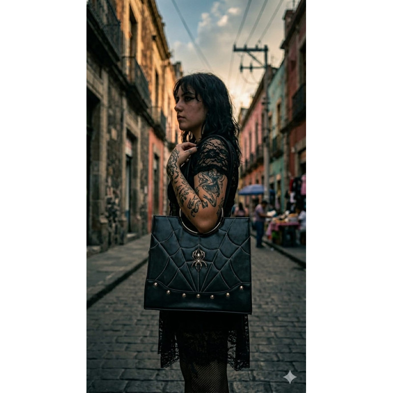 Bolso Argolla Araña