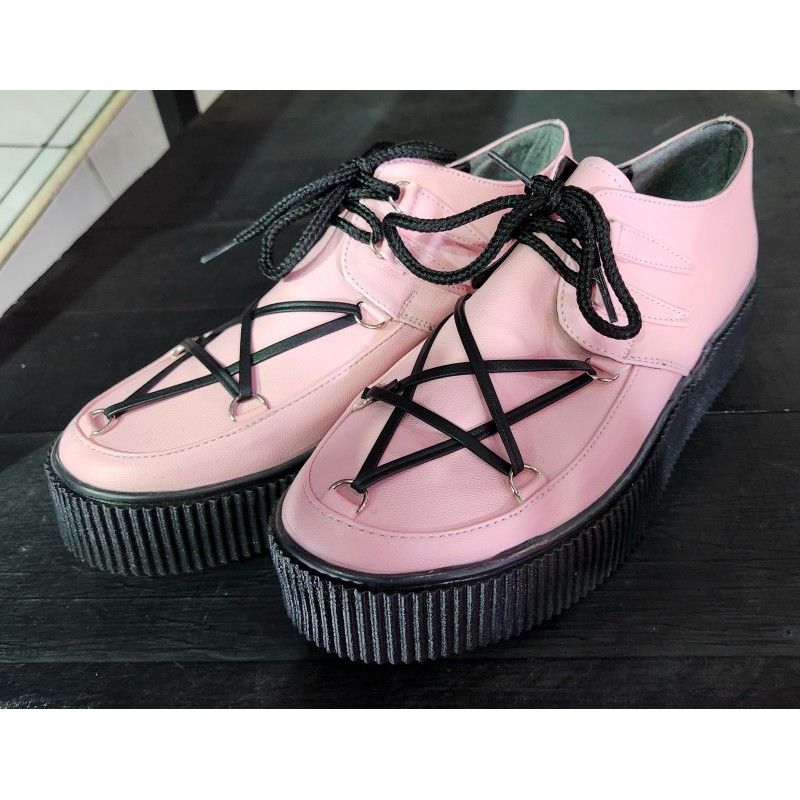 ZAPATO GABY PENTAGRAMA ROSA